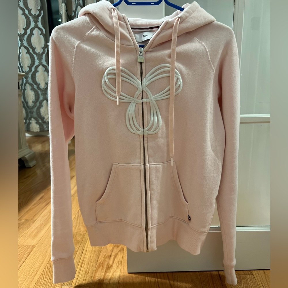 Aritzia tna pink hoodie zipup